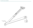 Norton 7780-1-613E Regular Arm Assembly, Low Profile, Non-Hold Open, 1681, 7581, 8081, Dark Oxidized Satin Bronze