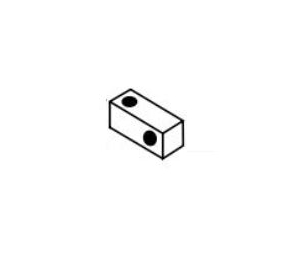 Norton 2019S-689 Spacer Block, Standard, 1600, 7500, 8000, 78-B/F Series - Aluminum