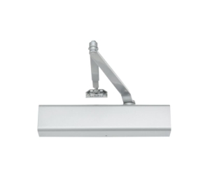 Norton 8501-689 Tri-Packed Door Closer, 1-6 Adjustable Size - Aluminum Painted
