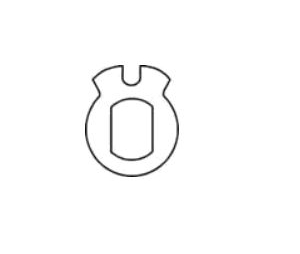 Olympus Lock 720-CDDM 720 Series Cam Shifter For Key Removable In Locked Position Only