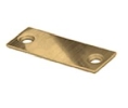 Olympus Lock 725-SP-RD-US3 Solid Strike for 725/CR1125 Rim Deadbolt - Bright Brass Finish