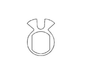 Olympus Lock DCNP-200-KR Cam Shifter for key removable in locked position only, for drawer function only