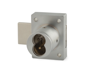 Olympus Lock 721DR-US3 IC Core Small Format Deadbolt Door Lock, 1-1/4" Barrel Length - Bright Brass