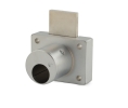 Olympus Lock 800LCA-26D-1-1-8 Schlage Less Cylinder Deadbolt Ddrawer Lock, 1-1/8" Cylinder Length - Satin Chrome Finish