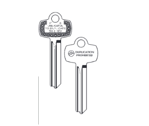 Olympus Lock KBN-4 National 4 Pin Key Blank