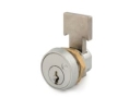 Olympus Lock T37-26D-KA T-Bolt Metal Drawer Lock, National D4291 Keyway, Keyed Alike - Satin Chrome Finish