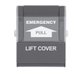 RCI 904P-Y Emergency Pull Station, Yellow