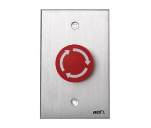 RCI 919-MA-40 Rotary Release Button, Maintained, Dark Bronze