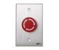 RCI 919-MA-28 Rotary Release Button, Maintained, Brushed Aluminum
