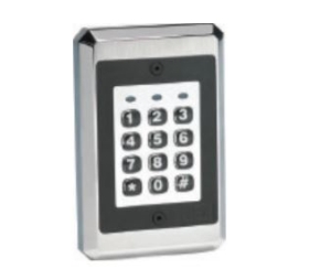 RCI 9212ILW Keypad, Outdoor, Illuminated, Standalone, Satin Stainless Steel