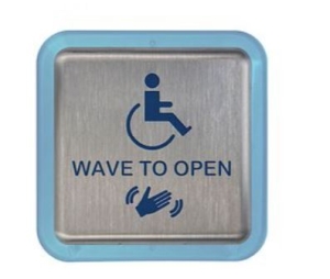 RCI 946THW475-32D Short-Range Touchless Actuator, 4-3/4" Square Plate