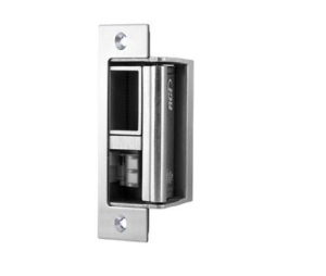 RCI F2164-32D Fire Rated Electric Strike, 4-7/8" Faceplate, Fail Secure, Satin Stainless Steel