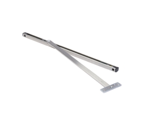 Rixson 10-126 630 10 Series Overhead Holder, Standard Duty, 14-13/16" Length, Satin Stainless Steel