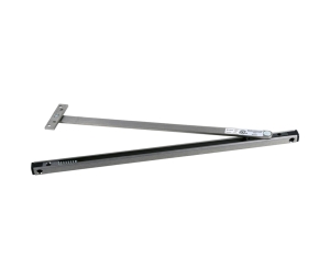 Rixson 10-336 652 10 Series Overhead Stop, Standard Duty, 17-3/4" Length, Satin Chromium Plated
