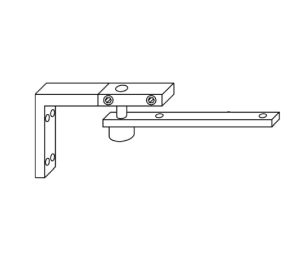 Rixson 107047 Angle Pivot Screws and Studs