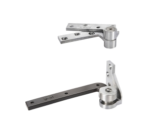 Rixson 117-1/4 LTP LH 612 3/4" Offset Pivot, Less Top Pivot, Left-Handed, Satin Bronze Clear Coated