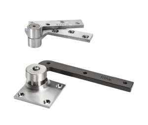 Rixson 117 RH BSP 3/4" Offset Pivot, Includes 180 Top Pivot, Less Lacquer, Right-Handed, Black Suede Powder Coat Finish