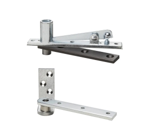 Rixson 127-3/4 LTP 1/2EXT 626 Center Hung Side Jamb Attached Pivot, Less Top Pivot, 1/2" Extended Spindle, Satin Chromium Plated