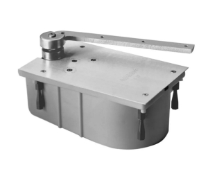 Rixson 127105N RH 626 Heavy Duty Closers, 105 Degree, No Hold Open, Offset Hung Floor, Right Hand, Satin Chromium Plated