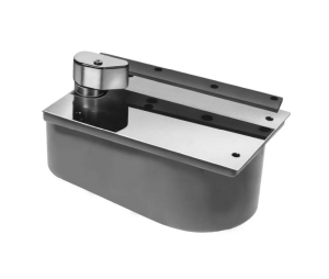 Rixson 20N RH 626 Standard Weight and Duty Offset Hung Floor Closer, 180 Degree Swing, Right Hand, Satin Chromium Plated