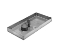 Rixson 2237-5 S 212 ETD LH Cover Pan for 28 Closer, Left Hand