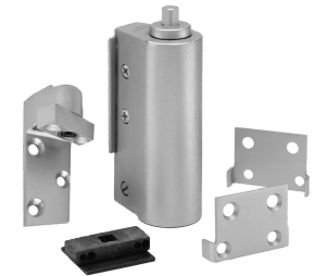 Rixson 355 696 Gate Closer, Satin Brass Painted