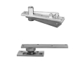 Rixson 370 626 Center Hung Pivot Set, Includes 340 Top Pivot, Satin Chromium Plated