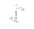 Rixson 608011A Concealed Overhead Closer Bottom Pivot Package