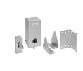 Rixson 972S 120VAC 689 Electromagnetic Door Holder/Release, for Sliding Door, 24VDC, Aluminum Painted