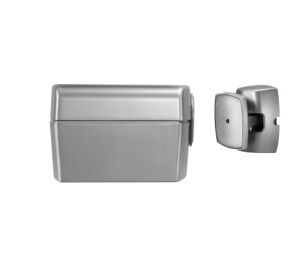 Rixson 980 696 Electromagnetic Door Holder/Release, Floor Mounted, Satin Brass Painted