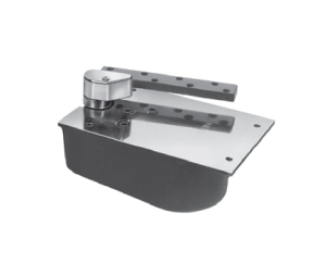 Rixson L27105N 2 EXT SPDL RH 626 Extra Heavy Duty Lead Lined Closers, 105 Degree, No Hold Open, 2 In. Extended Spindle, Right Hand, Satin Chromium Plated