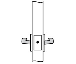 Yale UCN838AFL 606 Mortise Dummy Trim Both Sides, Includes Spindle Bar Stabilizer, AUCN Trim, Satin Brass