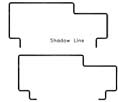 Karpen Steel Shadow Lined Frame