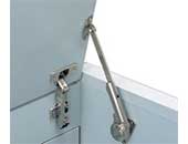 Sugatsune SLNSDX-20RK Right Hand Adjustable Down-Stay Medium Duty w/ Soft-Close Movement - 1 Each