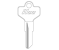 Kaba Ilco D1098B Dexter Master Key Blank - Nickel Plated