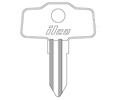 Kaba Ilco X34 Kawasaki Key Blank - Package of 10 Key Blanks Only