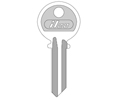 Kaba Ilco Y1-PC Key Blank for Adams Rite and Yale Locks