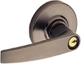 Schlage AL53PD JUP 626 Grade 2 AL Series Entrance Lockset with Jupiter Lever - Satin Chrome