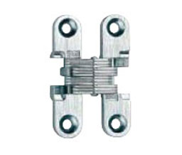 Soss 101SSUS32DPB Invisible Hinge 101 Series SSUS32DPB - Satin Stainless Steel