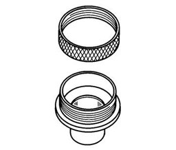 Soss RGB100 Porter Cable Guide Bushing RGB100 for SOSS Invisible Hinge Router Guide
