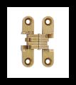 SOSS 101US4B Invisible Hinge 101 Series, Satin Brass, 1/2"-5/8" Minumum Thickness, Box of 100 , bulk