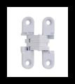 SOSS 101WHB Invisible Hinge 101 Series, White, 1/2"-5/8" Minumum Thickness, Box of 100 , bulk