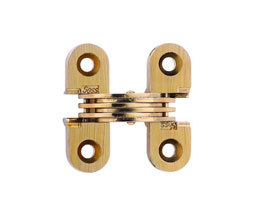 Soss 114US4 Invisible Hinge 114 Series US4 - Satin Brass