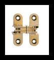 SOSS 203US4B Invisible Hinge 203 Series, Satin Brass, 3/4" Minumum Thickness, Box of 100 , bulk