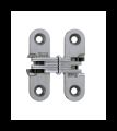 SOSS 203MUNPB Invisible Hinge 203 Series, Modified Mounting Holes, Unplated, 3/4" Minumum Thickness, Box of 100 , bulk
