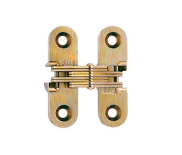 Soss 203CUS4 Invisible Hinge 203 Series US4 - Satin Brass