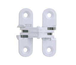 Soss 203CWH Invisible Hinge 203 Series WH - White E-Coated