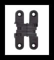SOSS 204US19B Invisible Hinge 204 Series, Black E-Coated, 3/4" Minumum Thickness, Box of 100 , bulk