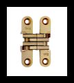 SOSS 204US4B Invisible Hinge 204 Series, Satin Brass, 3/4" Minumum Thickness, Box of 100 , bulk
