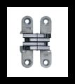 SOSS 204MCLRB Invisible Hinge 204 Series, Modified Hinge Bodies, Clear, Unplated, 3/4" Minumum Thickness, Box of 100 , bulk